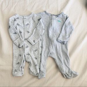 SOLD ON FB - NB Pajamas Bundle